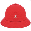 Red Wool Bucket Hat T3498