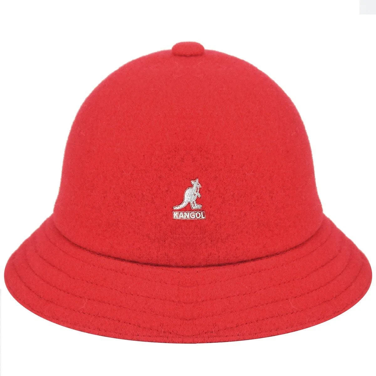 Red Wool Bucket Hat T3498