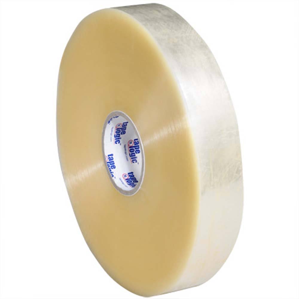 Clear Hot Melt Carton Sealing Tape 2x22 x 1000 yds 1.9 Mil 6 Rolls E24401